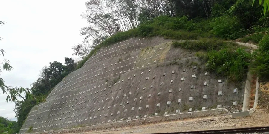 Illustrative image of Slope stabilization design in Sunshine Coast